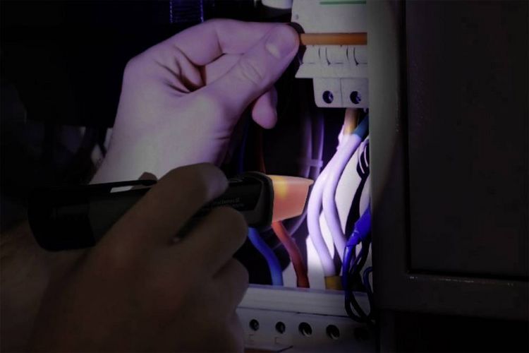Produktbild: VOLTCRAFT MS-500 Ber&uuml;hrungsloser Spannungspr&uuml;fer CAT IV 1000V LED, Akustik