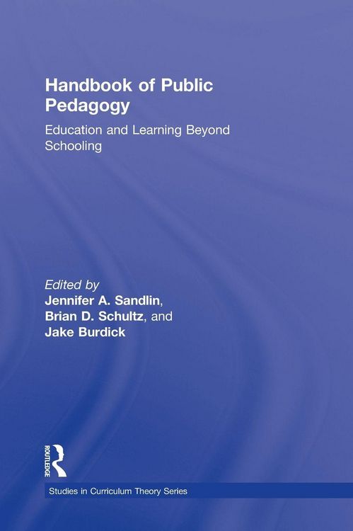 Produktbild: Handbook of Public Pedagogy