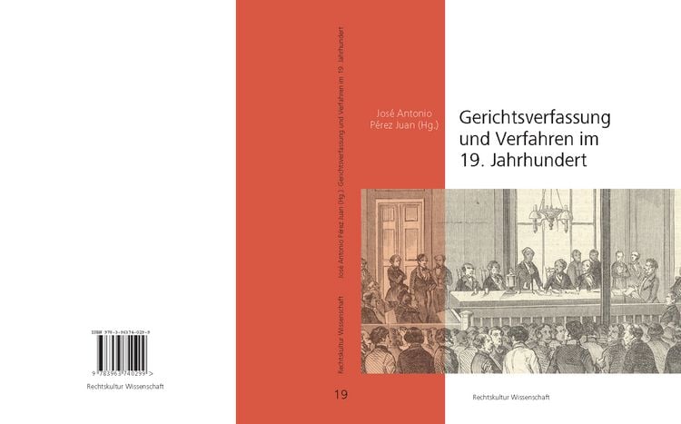 Produktbild: Gerichtsverfassung und Verfahren im 19. Jahrhundert