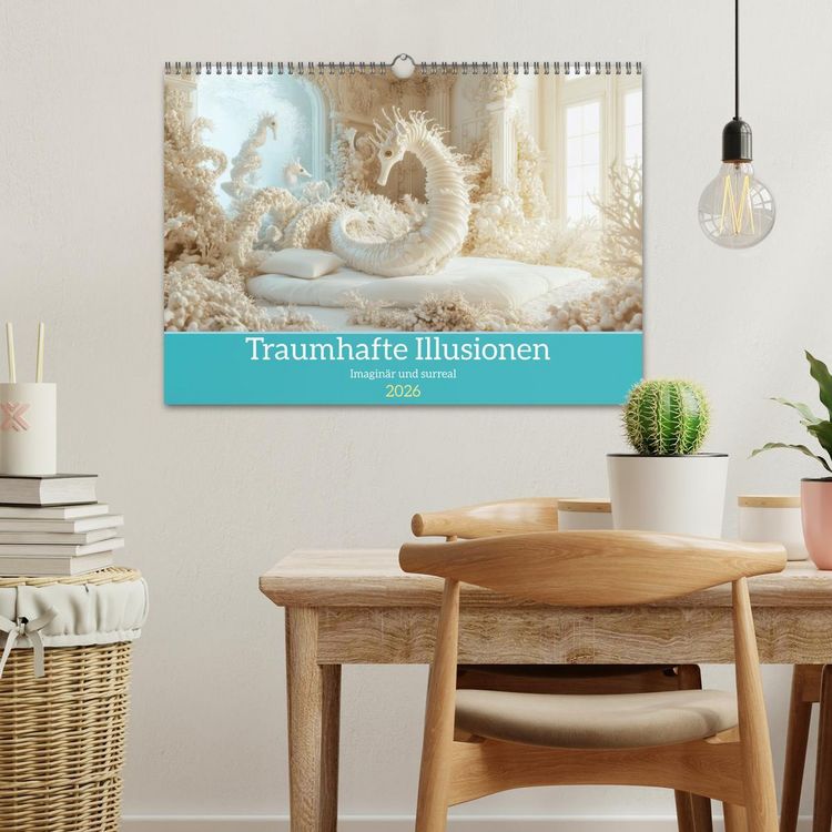 Produktbild: Traumhafte Illusionen - Imagin&auml;r und surreal (Wandkalender 2026 DIN A3 quer), CALVENDO Monatskalender