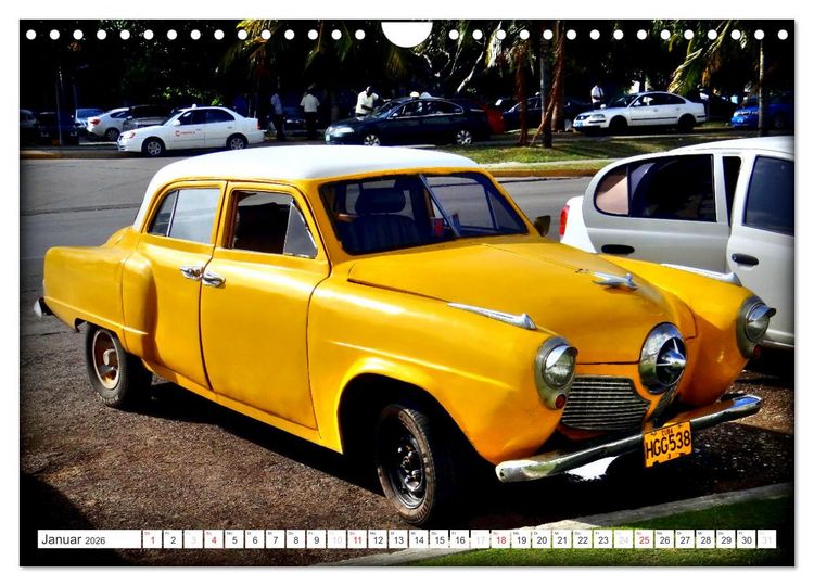 Produktbild: American Classics (Wandkalender 2026 DIN A4 quer), CALVENDO Monatskalender