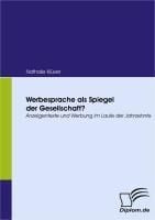 Produktbild: Werbesprache als Spiegel der Gesellschaft?