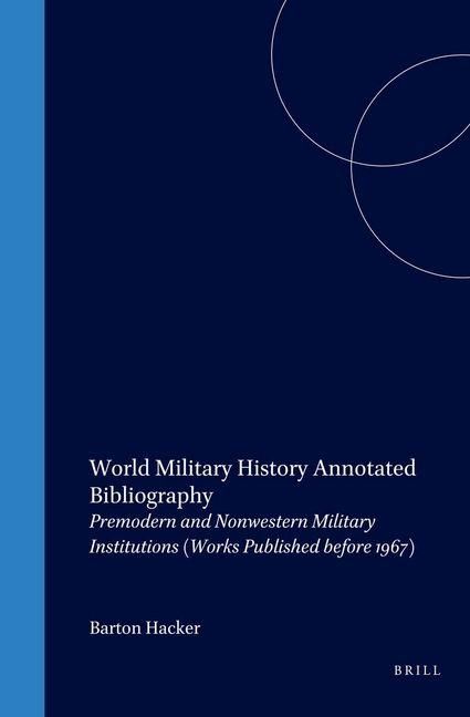 Produktbild: World Military History Annotated Bibliography
