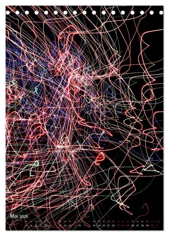 Produktbild: FEUERWERK - Lichtspiele (Tischkalender 2026 DIN A5 hoch), CALVENDO Monatskalender