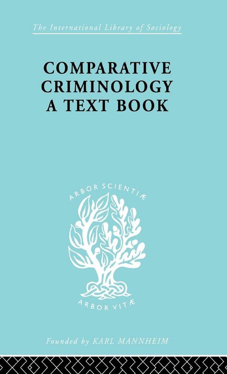 Produktbild: Comparative Criminology