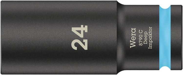 Produktbild: Wera 8790 C Impaktor Deep 05004839001 Innen-Sechskant Steckschl&uuml;sseleinsatz 24 mm 1/2" (12.5 mm)