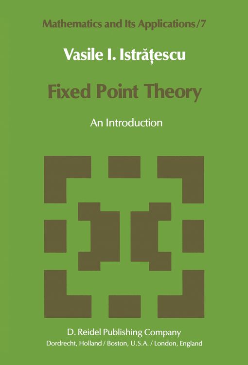 Produktbild: Fixed Point Theory