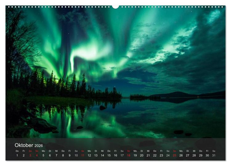 Produktbild: Lappland 2026 (Wandkalender 2026 DIN A2 quer), CALVENDO Monatskalender