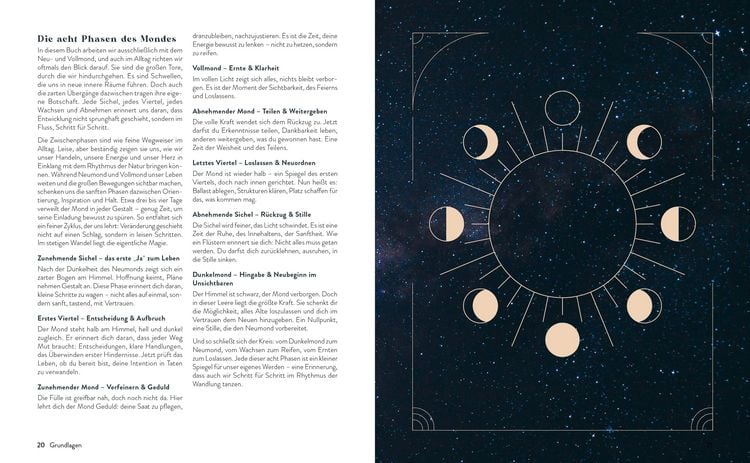 Produktbild: Mond-Rituale  Aktiviere die Energie der Tierkreiszeichen - Dein Jahresbegleiter