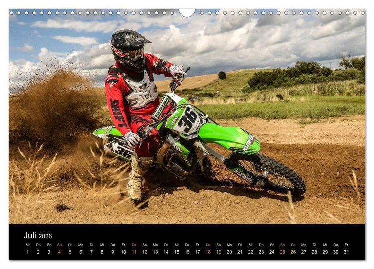 Produktbild: MX Racing 2026 (Wandkalender 2026 DIN A3 quer), CALVENDO Monatskalender