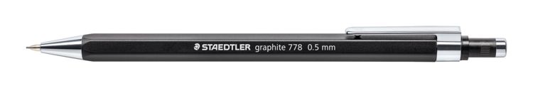 Produktbild: STAEDTLER 778 05-9 Druckbleistift 0.5mm Bezeichnung der H&auml;rte: B