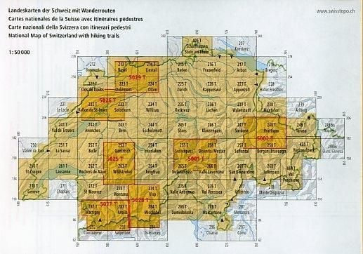 Produktbild: 247T Sardona Wanderkarte
