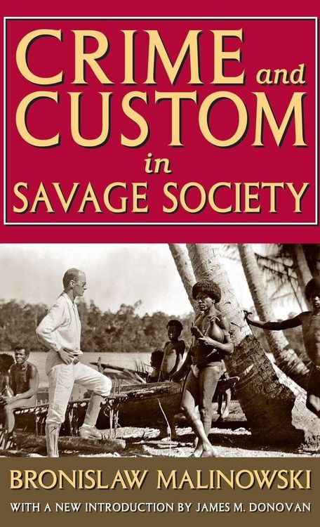 Produktbild: Crime and Custom in Savage Society