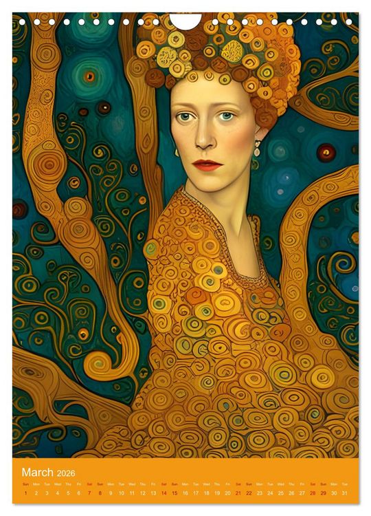 Produktbild: A Fusion of Masters (Wall Calendar 2026 DIN A4 portrait), CALVENDO 12 Month Wall Calendar
