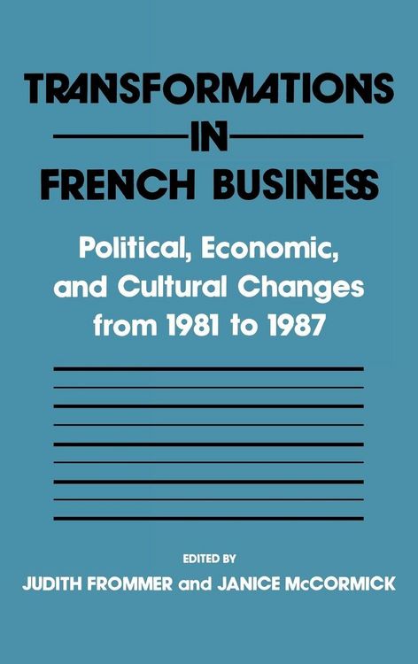 Produktbild: Transformations in French Business