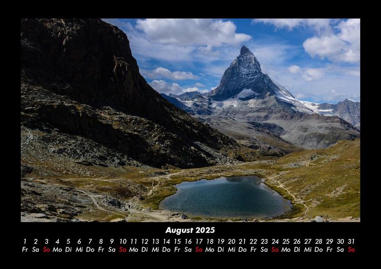 Produktbild: Bergige Welten 2025 Fotokalender DIN A3