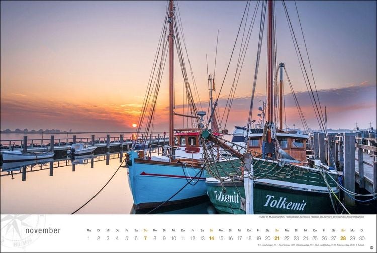 Produktbild: Ostsee Globetrotter Kalender 2027 - Von behaglichen Strandk&ouml;rben und rauen K&uuml;sten