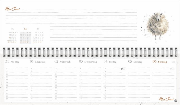 Produktbild: Hannah Dale : Wochenquerplaner 2027