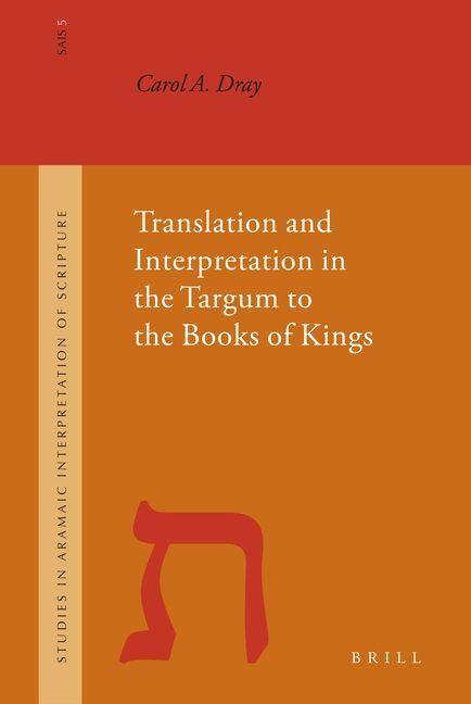 Produktbild: Translation and Interpretation in the Targum to the Books of Kings
