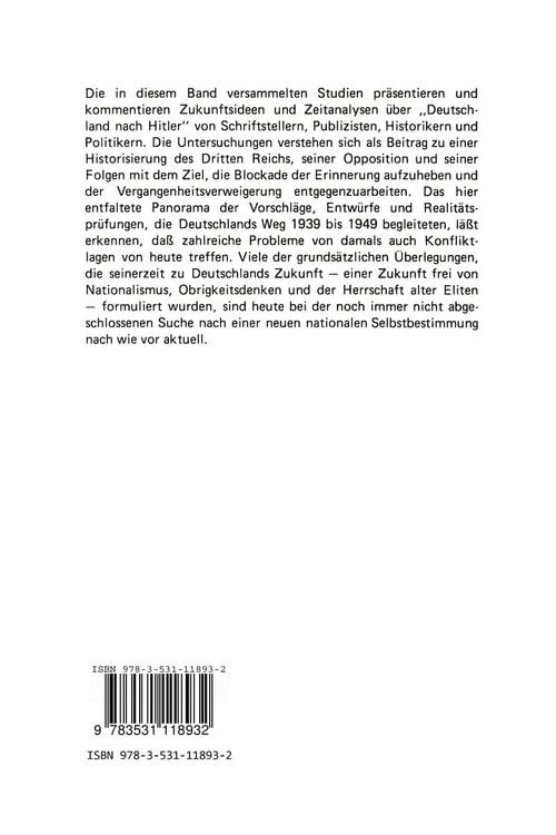 Produktbild: Deutschland nach Hitler