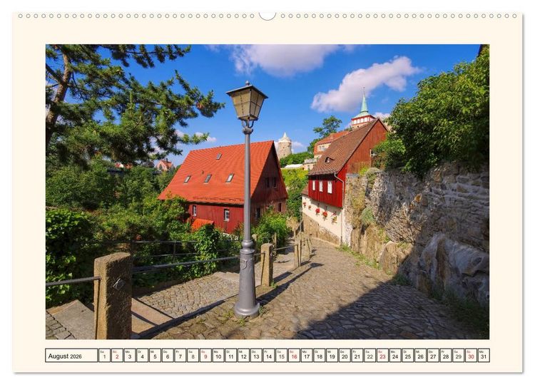 Produktbild: Bautzen - Rundgang durch die mittelalterliche Stadt (hochwertiger Premium Wandkalender 2026 DIN A2 quer), Kunstdruck in Hochglanz