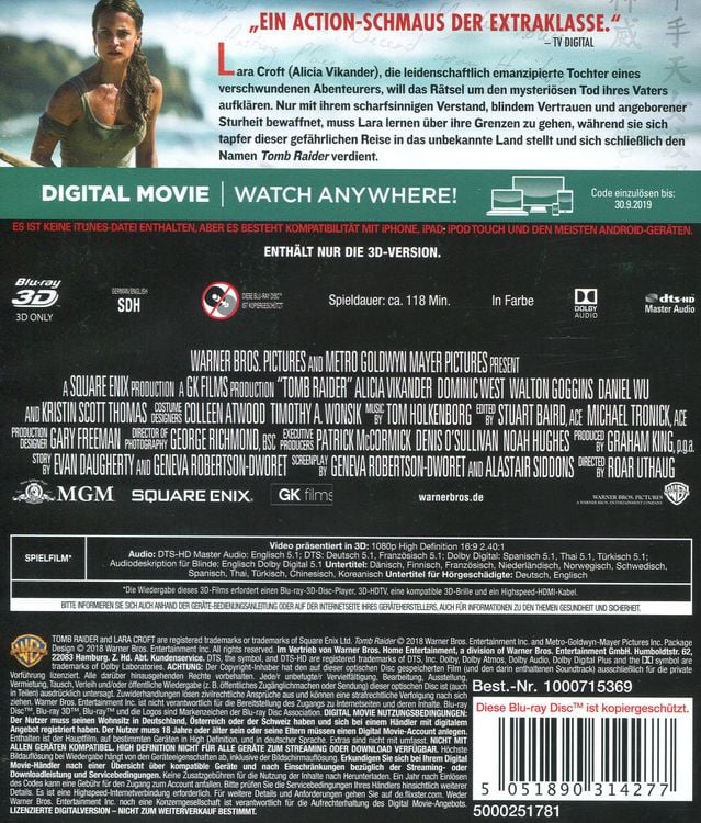 Produktbild: Tomb Raider
