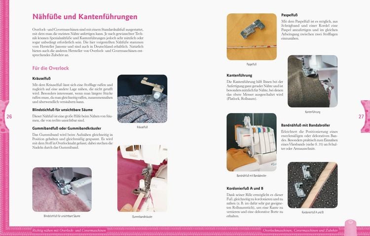 Produktbild: Richtig n&auml;hen mit Overlock- und Coverlock-Maschinen