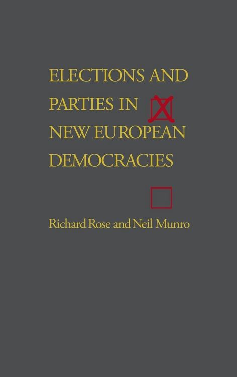 Produktbild: Elections and Parties in New European Democracies