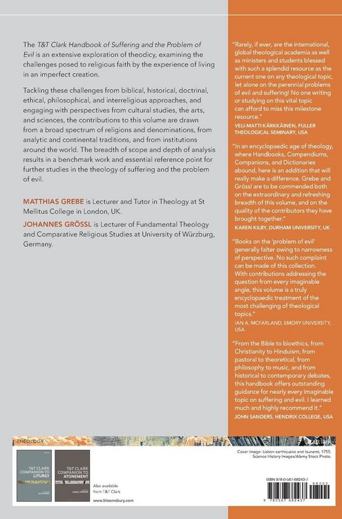 Produktbild: T&T Clark Handbook of Suffering and the Problem of Evil