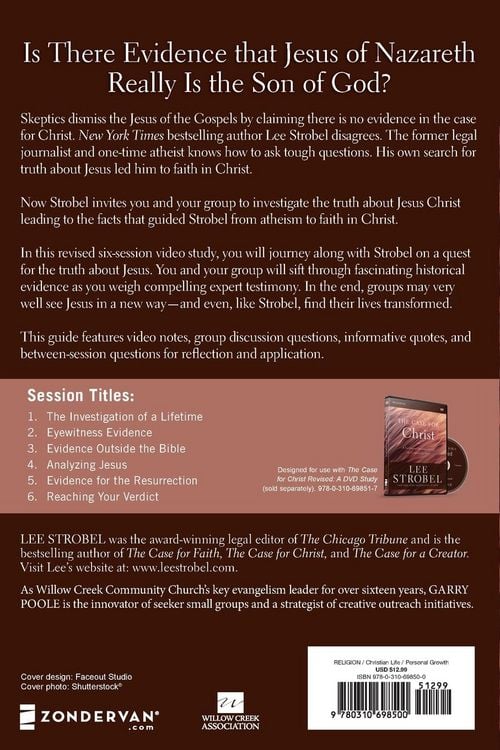 Produktbild: The Case for Christ Bible Study Guide Revised Edition
