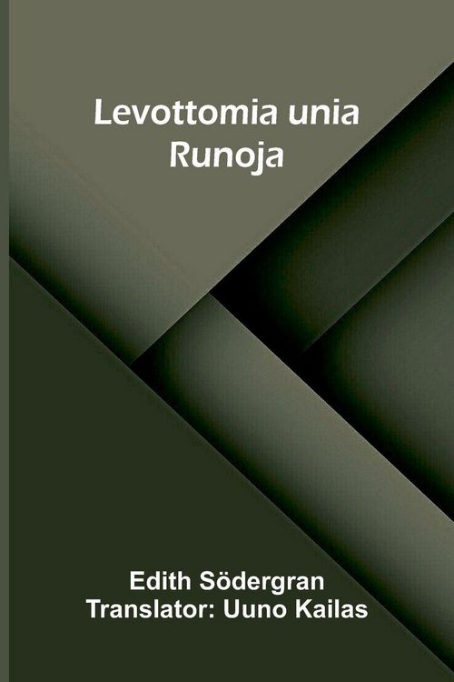 Produktbild: Levottomia unia