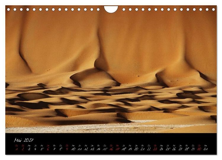 Produktbild: Faszination W&uuml;ste (Wandkalender 2027 DIN A4 quer), CALVENDO Monatskalender