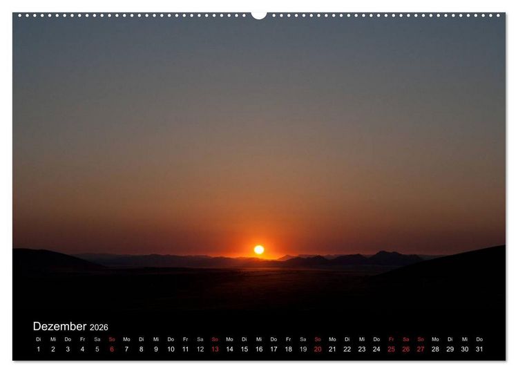 Produktbild: Namibia (Wandkalender 2026 DIN A2 quer), CALVENDO Monatskalender