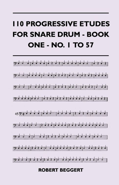 Produktbild: 110 Progressive Etudes For Snare Drum - Book One - No. 1 To 57