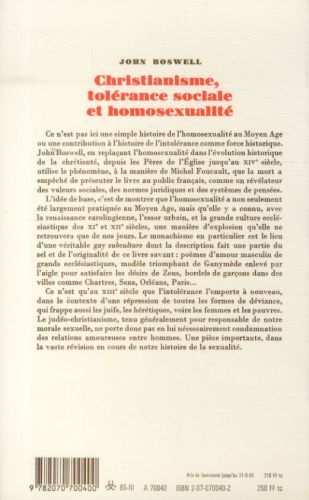 Produktbild: Christianisme, tol&eacute;rance sociale et homosexualit&eacute;