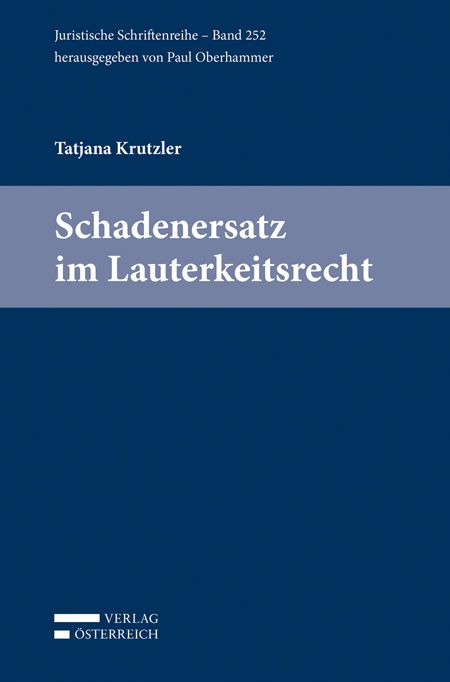 Produktbild: Schadenersatz im Lauterkeitsrecht