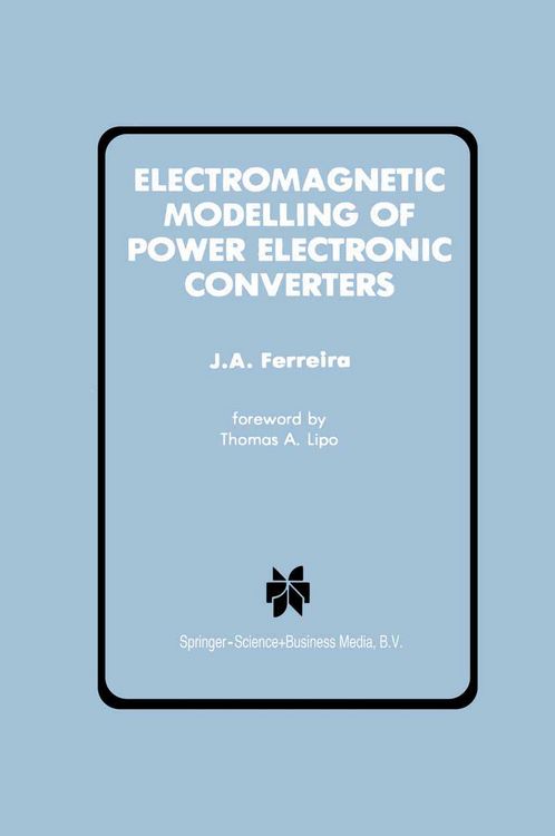 Produktbild: Electromagnetic Modelling of Power Electronic Converters