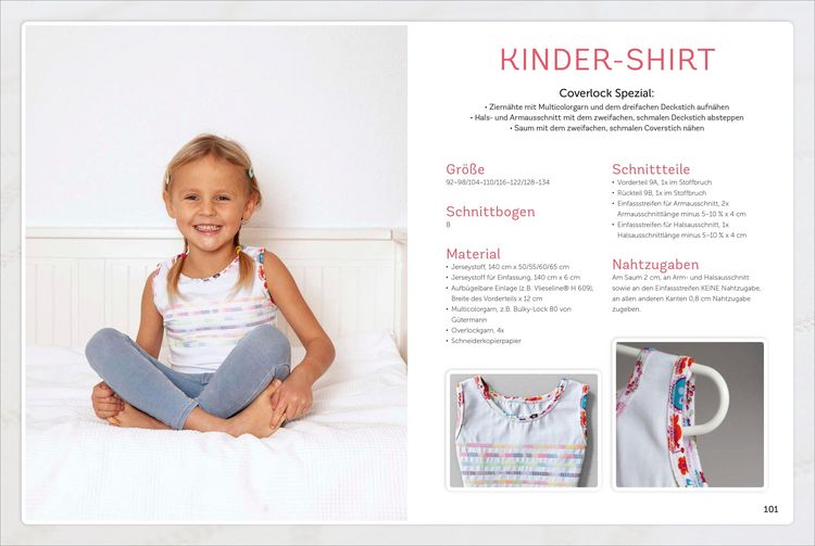 Produktbild: Praxiswissen - N&auml;hen mit dem Coverlock-Stich