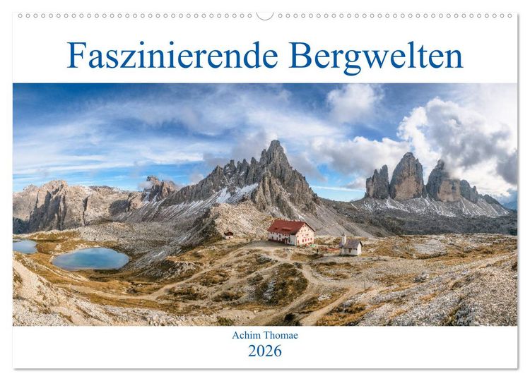 Produktbild: Faszinierende Bergwelten (Wandkalender 2026 DIN A2 quer), CALVENDO Monatskalender