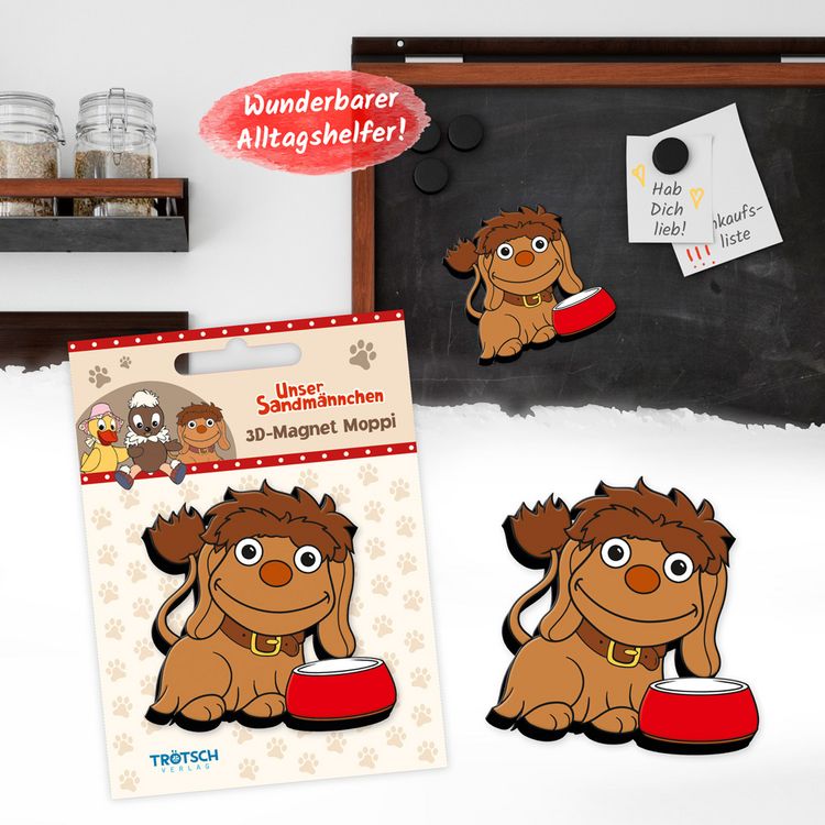 Produktbild: Trötsch Unser Sandmännchen Magnet Moppi