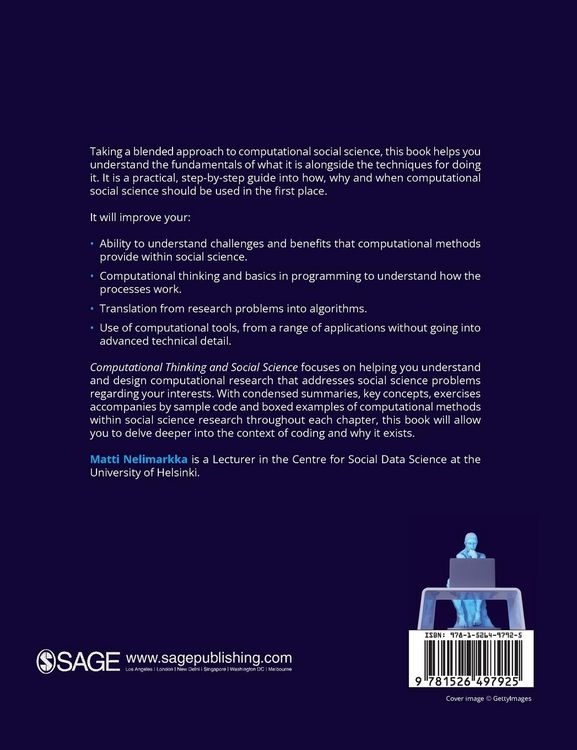 Produktbild: Computational Thinking and Social Science