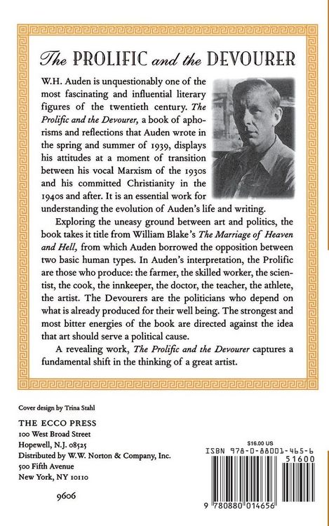 Produktbild: The Prolific and the Devourer