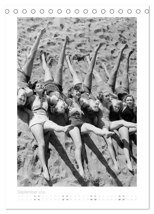 Produktbild: Sommer am Strand (Tischkalender 2026 DIN A5 hoch), CALVENDO Monatskalender