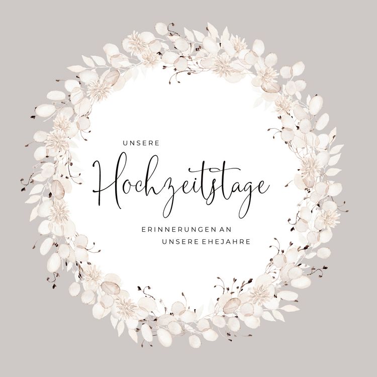 Produktbild: Unsere Hochzeitstage - Erinnerungen an unsere Ehejahre, Hochzeitstagebuch Erinnerung