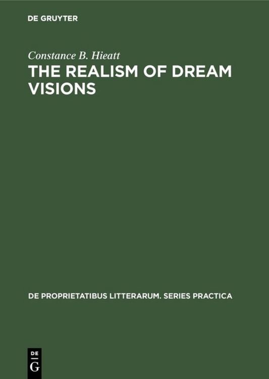 Produktbild: The realism of dream visions
