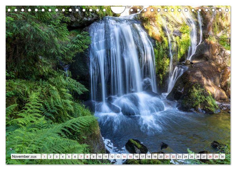 Produktbild: Wasserf&auml;lle (Wandkalender 2026 DIN A4 quer), CALVENDO Monatskalender
