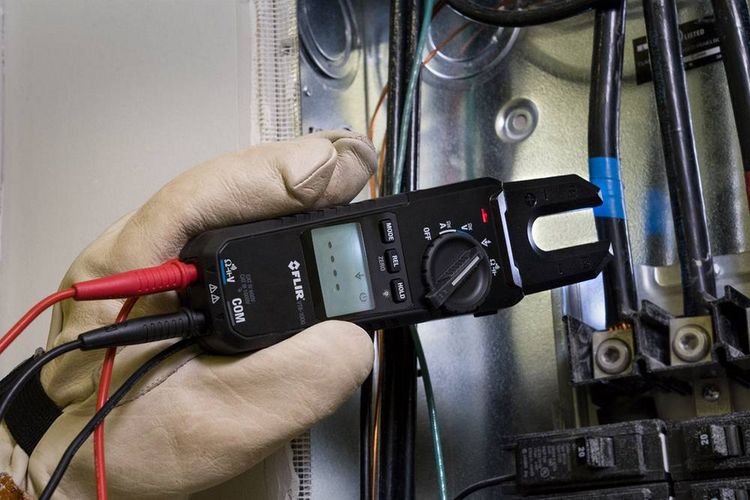 Produktbild: FLIR VT8-1000 Stromzange digital CAT IV 600 V, CAT III 1000V Anzeige (Counts): 6000