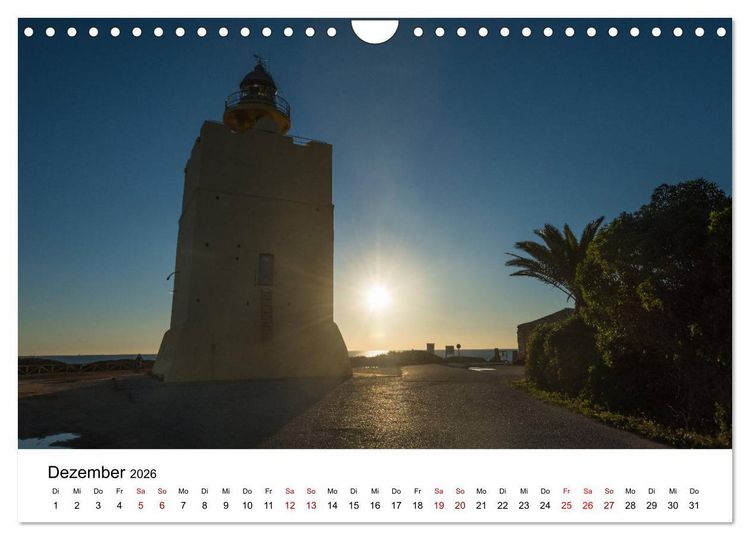Produktbild: Andalusien - Landschaften rund um Conil de la Frontera (Wandkalender 2026 DIN A4 quer), CALVENDO Monatskalender