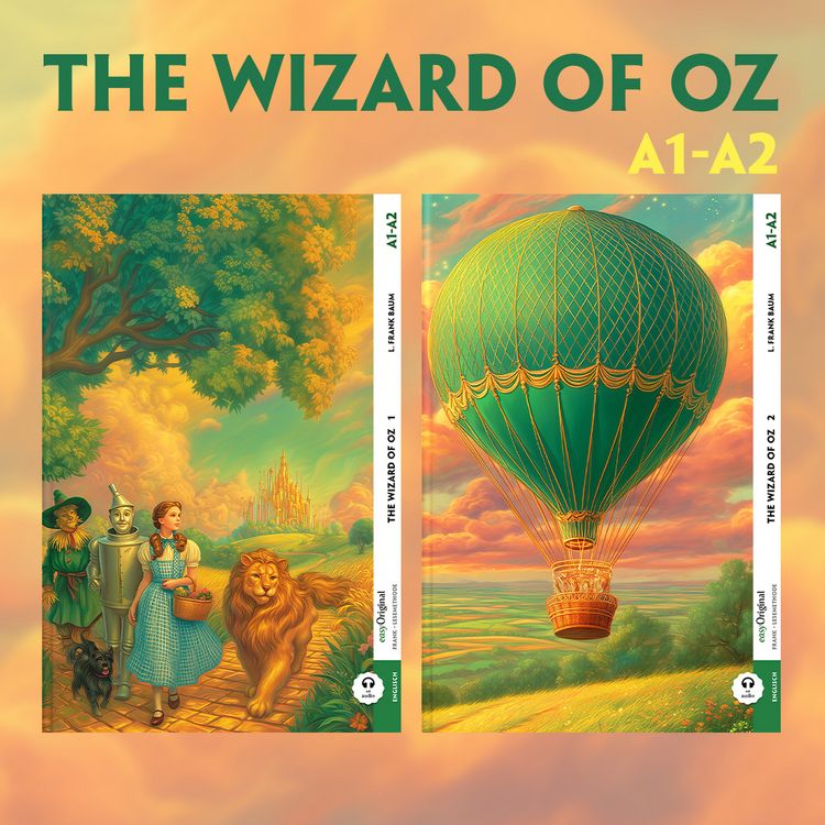 Produktbild: The Wizard of Oz - A1-A2 - 2 Teile (+ 2 Audio-CDs)