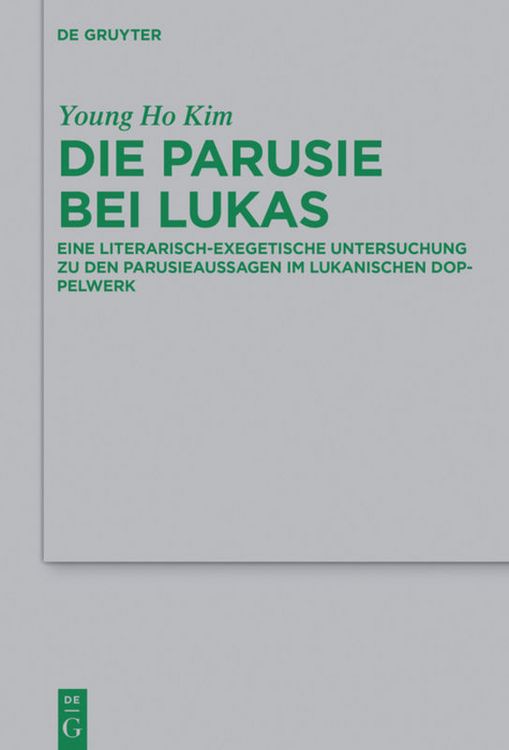 Produktbild: Die Parusie bei Lukas